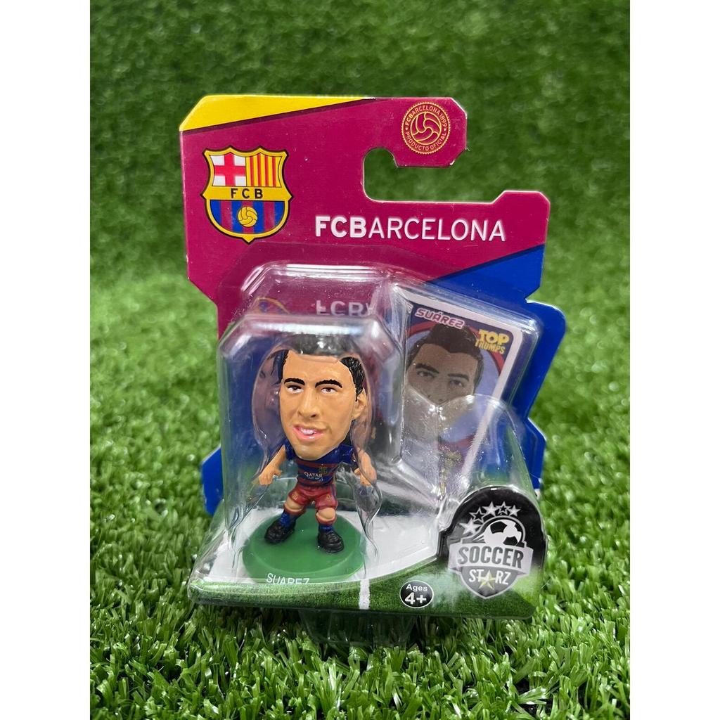 Soccerstarz Barcelona Sures Doll ตุ๊กตาดาวโมเดลฟิกเกอร์ (กล่องต้นฉบับ)