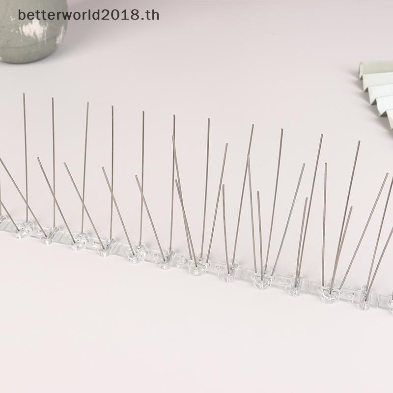 [bet] 1PC สแตนเลส Pigeon Spikes และ Bird Repeller Deterrent 25 ซม.ระเบียง Anti-bird Repellent Thorn 