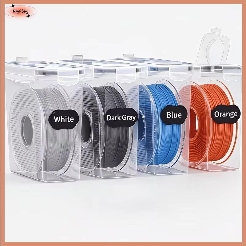 XBK 3D เครื่องพิมพ์เส้นใยแห้งกล่องเก็บปิดผนึก Moisture Proof ฝุ่นเก็บ PLA ABS PETG TPU Filaments TH