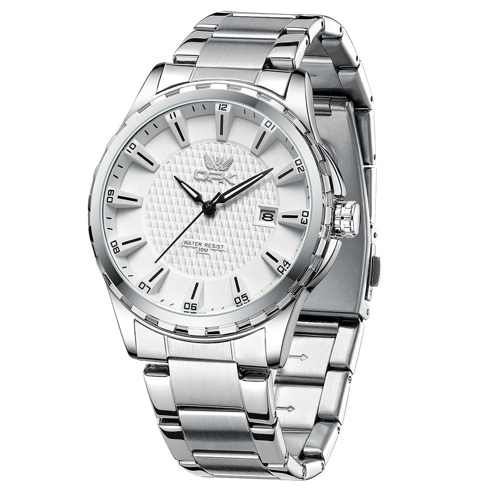 Directly from Japan OPK Men's Quartz Watch, Fashion, Classic, Stainless Steel, Date, Waterproof, Lum