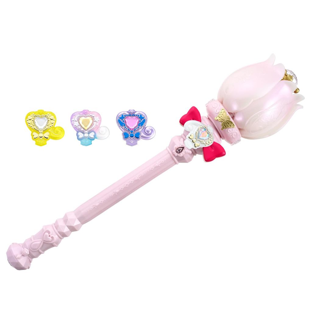 BANDAI Detective! Pretty Cure Shine Arcana Rod & Star KiraRing BroochDirect From Japan