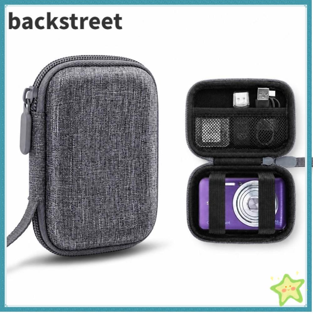 BACKSTAGEDVKU Compact Camera Holder, Mini Durable Digital Camera, with Mesh Pocket Protective Cushio