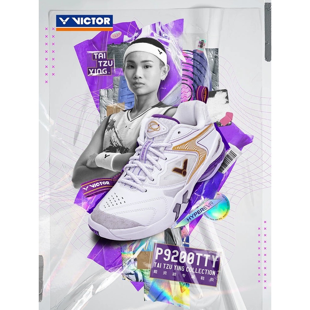ของแท้ VICTOR Victory รองเท้าแบดมินตันผู้ชายผู้หญิง Tai Tzu Ying รองเท้า Stable Professional กีฬารอง