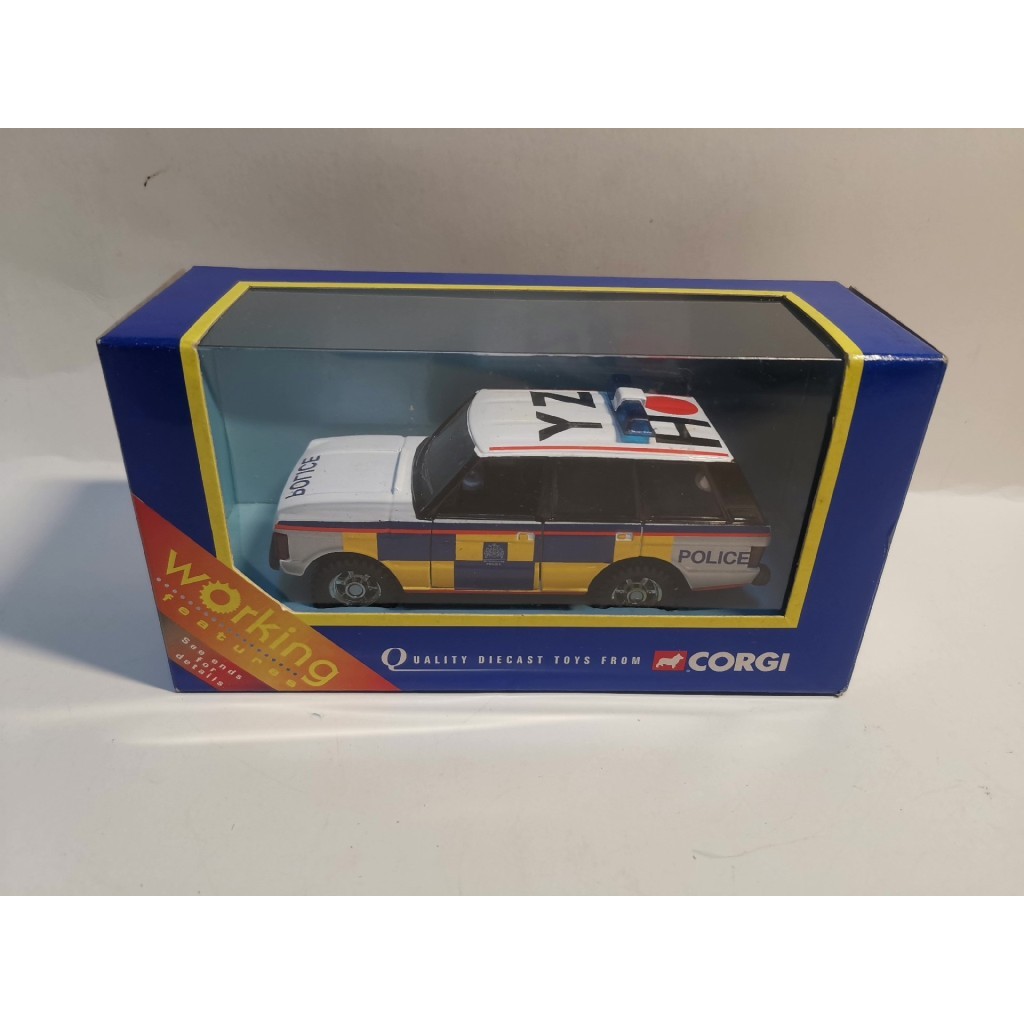 [现货]CORGI 57601 Die Cast Model Range Rover Metropolitan Police,2003年老货,420