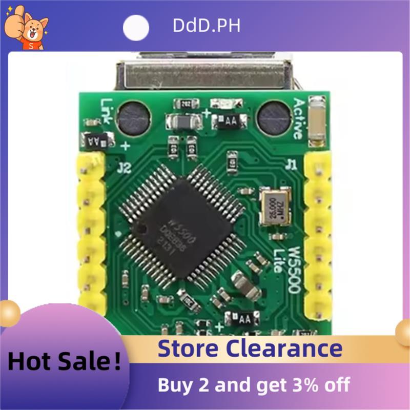 ใหม่ W5500 Ethernet โมดูลเครือข่าย STM32 Microcontroller โปรแกรมฮาร์ดแวร์ IP 51/Programmable กว่า W5