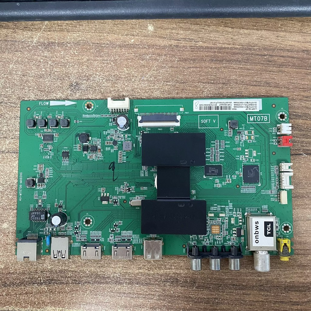 TCL L48P1S-CF เมนบอร์ดทีวี 40-MT0706-MAB2HG พร้อมหน้าจอ LVF480ND1L SJ9W Yu