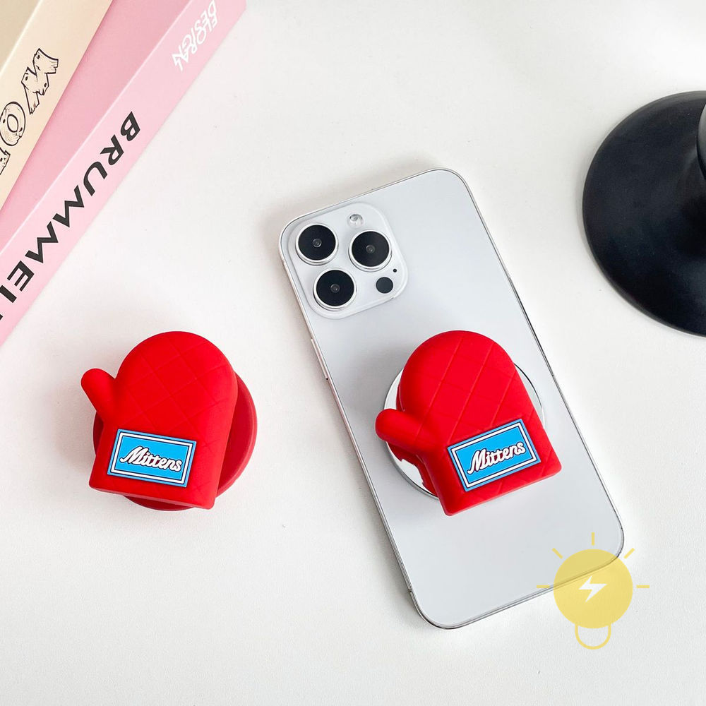 with Griptok Cute Magnetic TPU with Griptok Air Bag Phone Grip Stand Holder For magnetic griptok