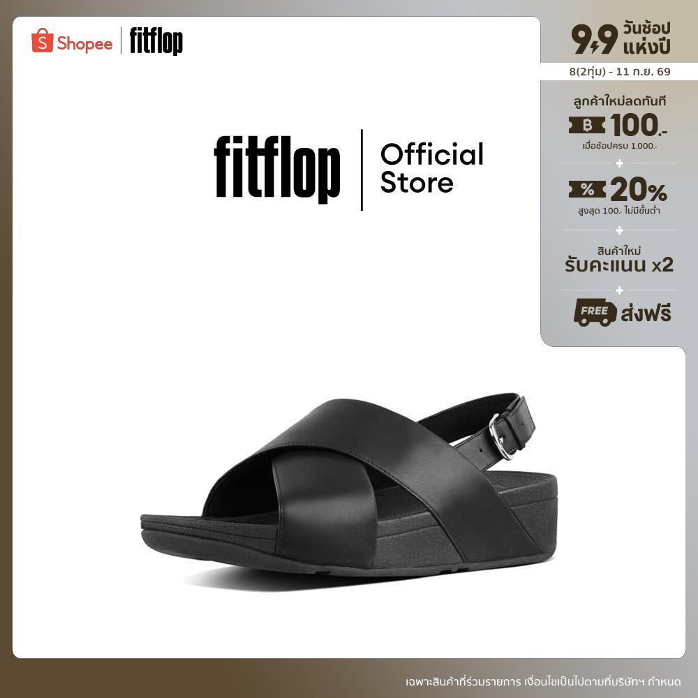 FITFLOP LULU CROSS BACK STRAP รองเท้าแตะแบบรัดส้นผู้หญิง รุ่น K03-001 สี BLACK