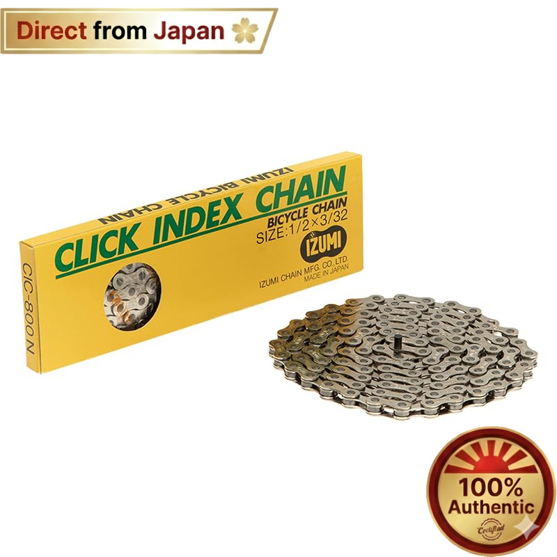【Japan Quality】
IZUMI chain CIC800N NP 1/2×3/32 116L Chain【Direct from Japan】
