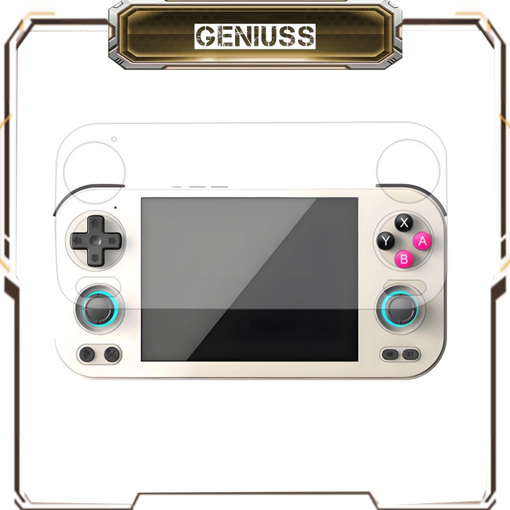 [geniuss.th] ฟิล์มกระจกนิรภัย Guard HD ฟิล์มกระจกนิรภัยแบบเต็มหน้าจอแบบใสสําหรับ Anbernic RG476H