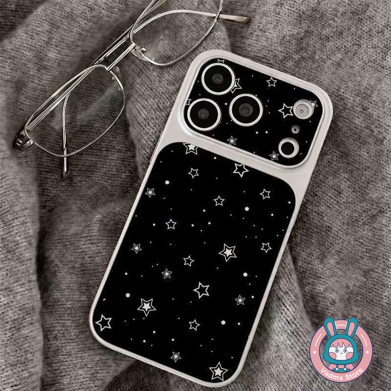 Insสไตล์สีขาวStar Matteเงินเคสโทรศัพท์สําหรับHonor X7E X5C X5B Plus Win RT Play 10 4G 5Gการ์ตูนMatte