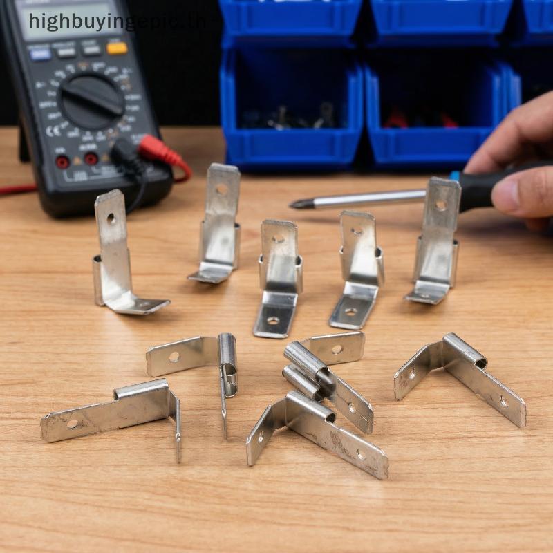 HETH 6.3 มม.คู่ Piggyba Spade Connectors Stable Grip Connectors สําหรับสายไฟรถจักรยานยนต์พร้อมแรงดัน