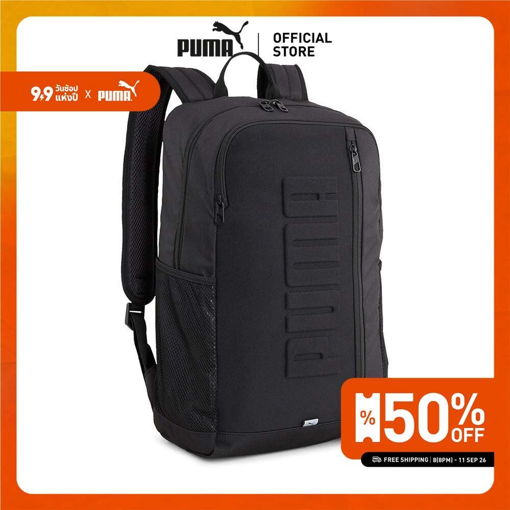 PUMA Basics กระเป๋าสะพายหลัง PUMA S สีดำ - 09071201