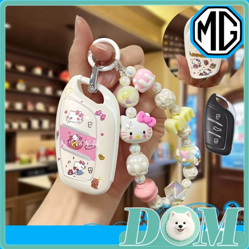[READY]MG4 EV URBAN Cartoon Key shell MG ZS MG5 HS Cute Key Protective Case MAXUS7 / MAXUS9  MG6 PHE