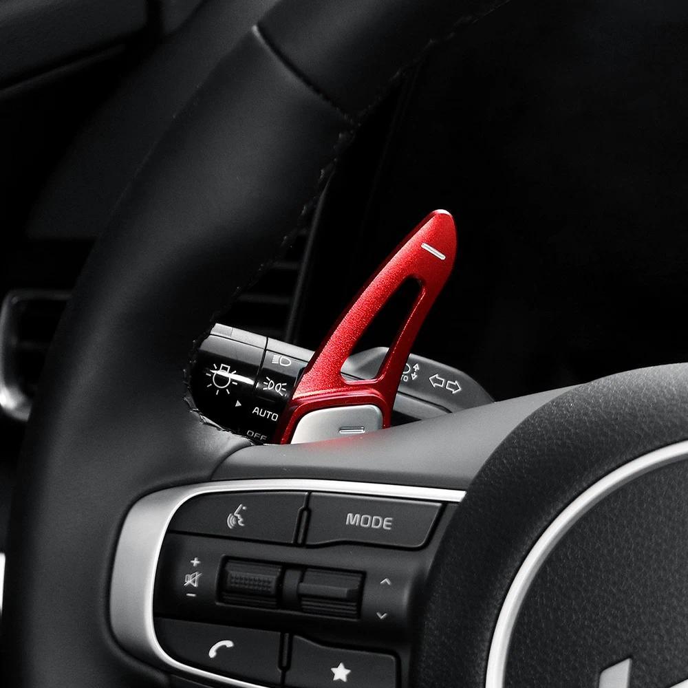 พวงมาลัยรถ Paddle Shifter Extension Trim อลูมิเนียมสําหรับ Kia Sportage NQ5/NQ5 PE 2023-2026 LHD/RHD