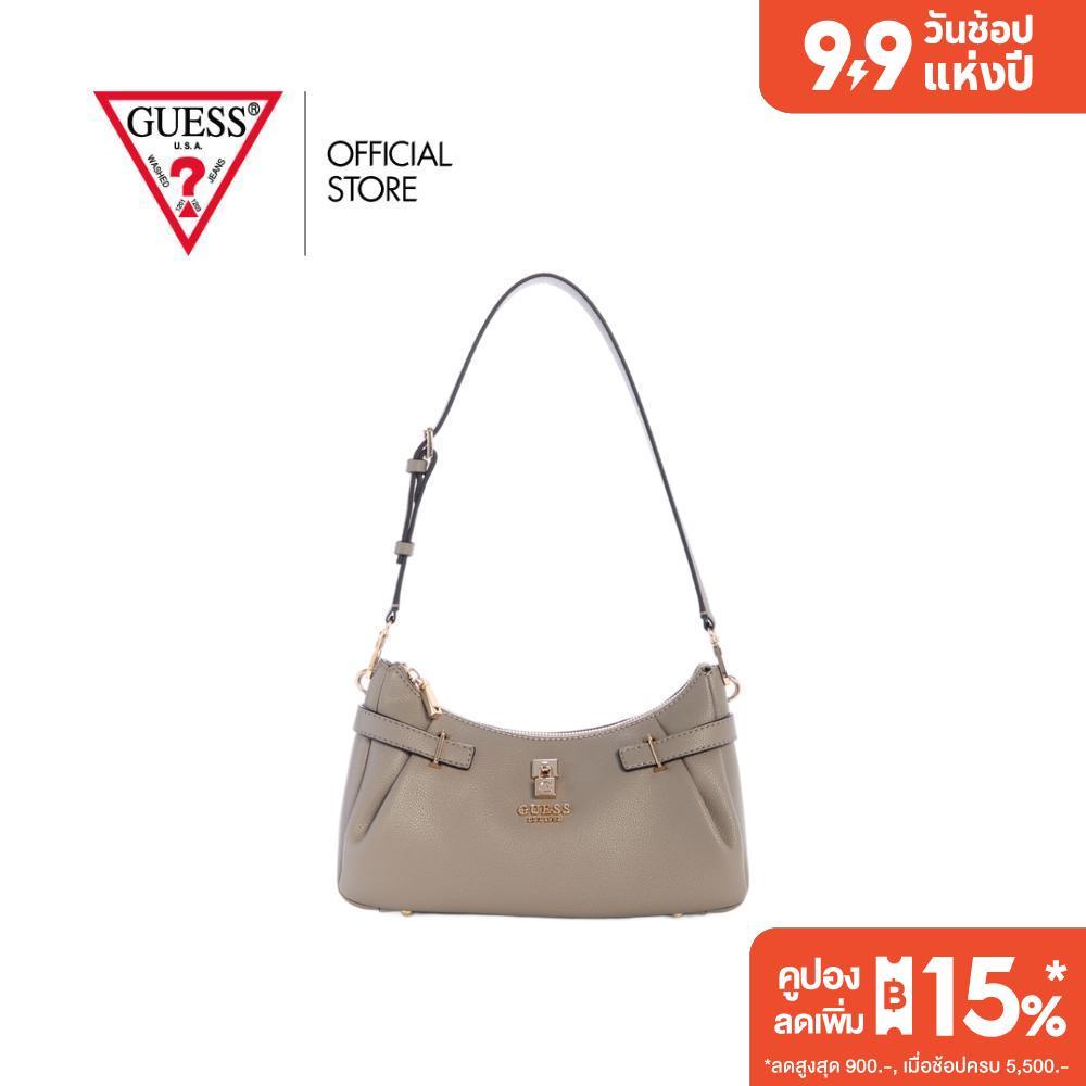 กระเป๋า Guess รุ่น BG783318 YESBA SHOULDER BAG สีน้ำตาลอมเทา