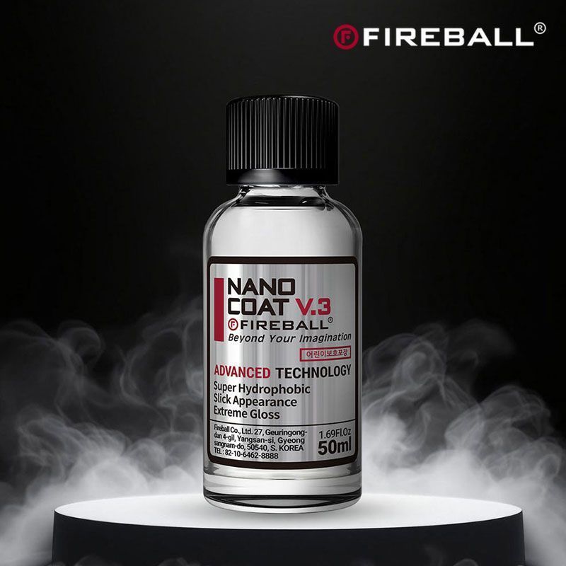 Fireball Nano Coat V.3 Fireball v3 นาโนคริสตัลชุบ Glazing Hydrophobic Anti-Fouling เคลือบติดทนนาน