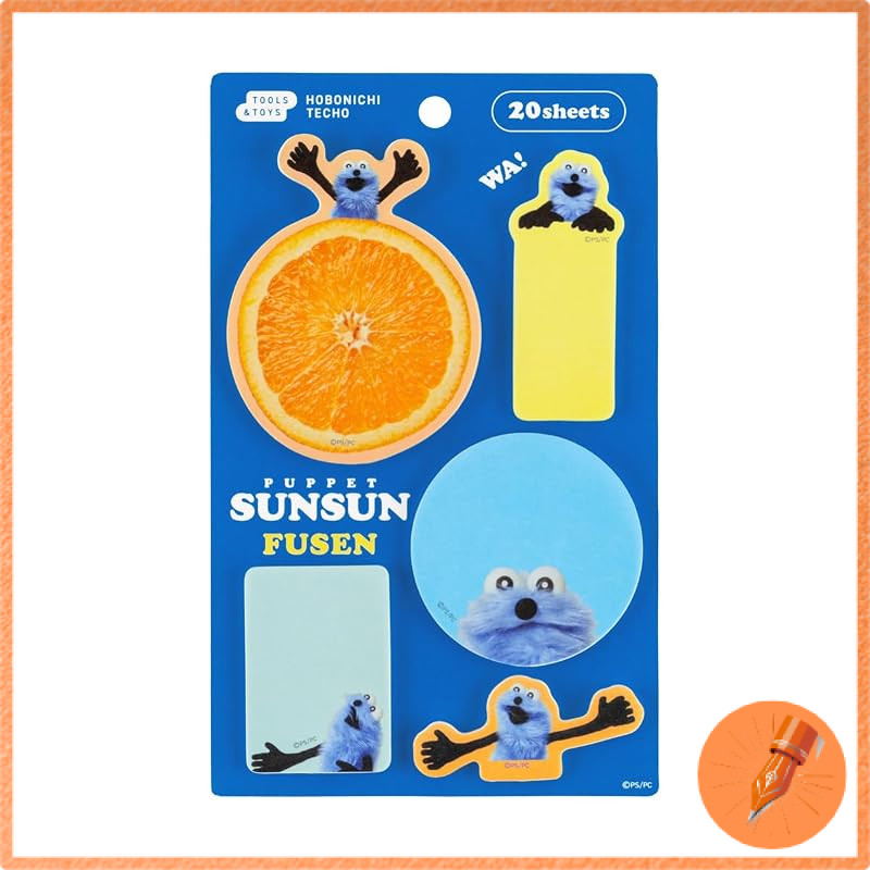 Hobonichi Techo Puppet Sunsun / Sticky Notes