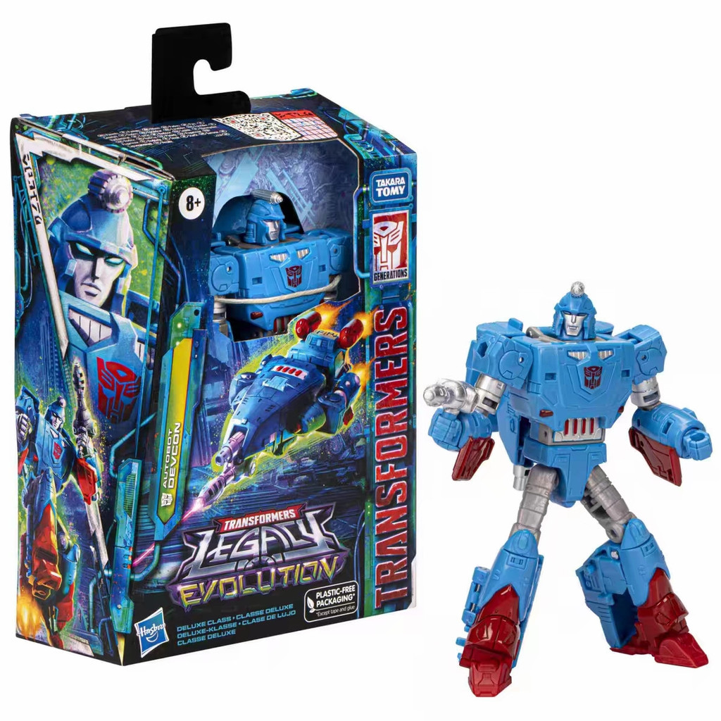จัดส่งในวันเดียวกัน Hasbro Transformers Heritage Heritage Heritage Series Evolution D-Class Invincib