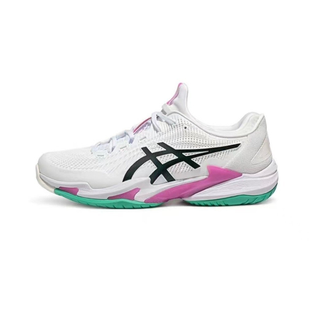 [ASICS]FF 3 ASICS Court FF 3 Novak รองเท้าเทนนิสสําหรับผู้ชายและผู้หญิงดูดซับแรงกระแทก TNPD ZIUX