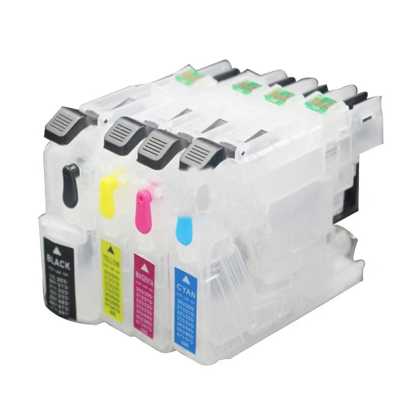 ตลับหมึกรีฟิลพร้อมชิปรีเซ็ตอัตโนมัติสําหรับ LC103 XL LC105 LC101 LC107 LC109 J6720DW J6920DW J285DW 