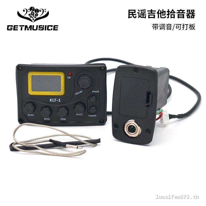 ✅ส่งฟรี✅กีต้าร์โปร่ง KLT-1 EQ Balancer 4-Stage Guitar Pickup กีต้าร์โปร่ง Pickup Playable Board พร้อ