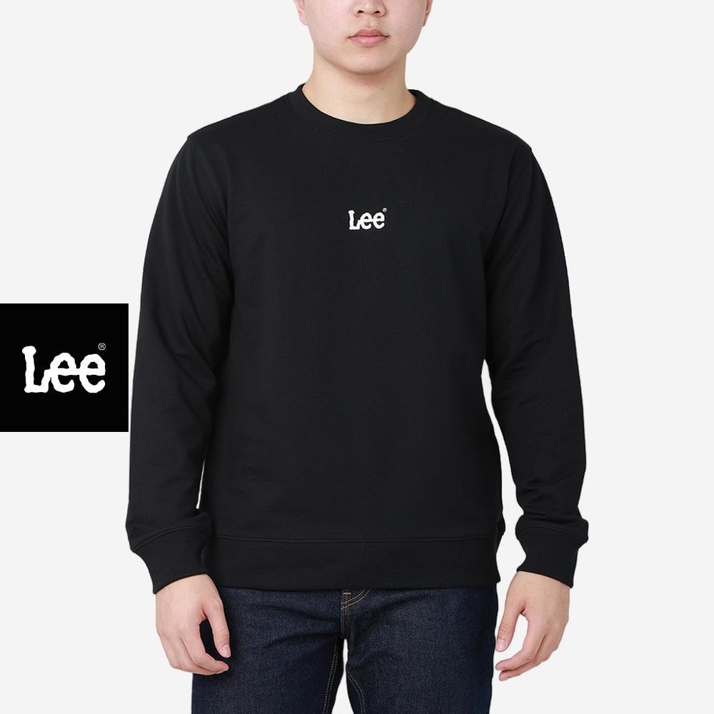 LEE เสื้อสเวตเชิ้ตผู้ชาย รุ่น LE F125MPULF01 สีดำ