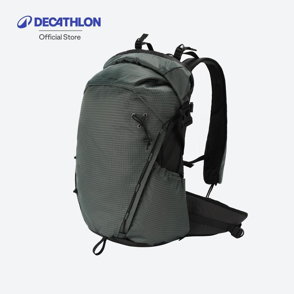 Decathlon 22 L Rolltop Mountain Hiking Backpack เป้สะพายหลังแบบม้วนเปิดด้านบน รุ่น Mh500 ขนาด 22 ลิต