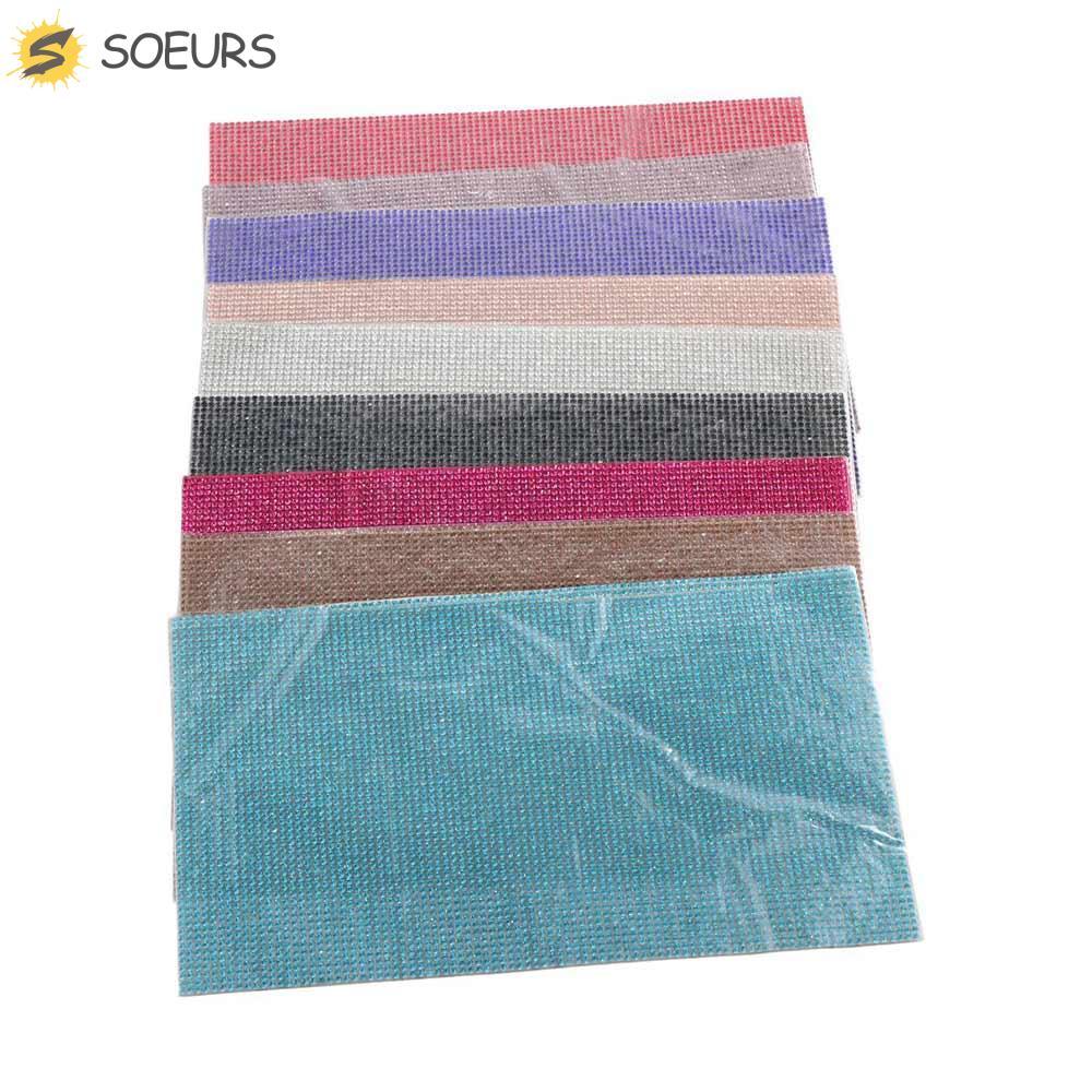 SOEURS Gem Stickers หลากสี DIY Self-Adhesive สติ๊กเกอร์แต่งรถ