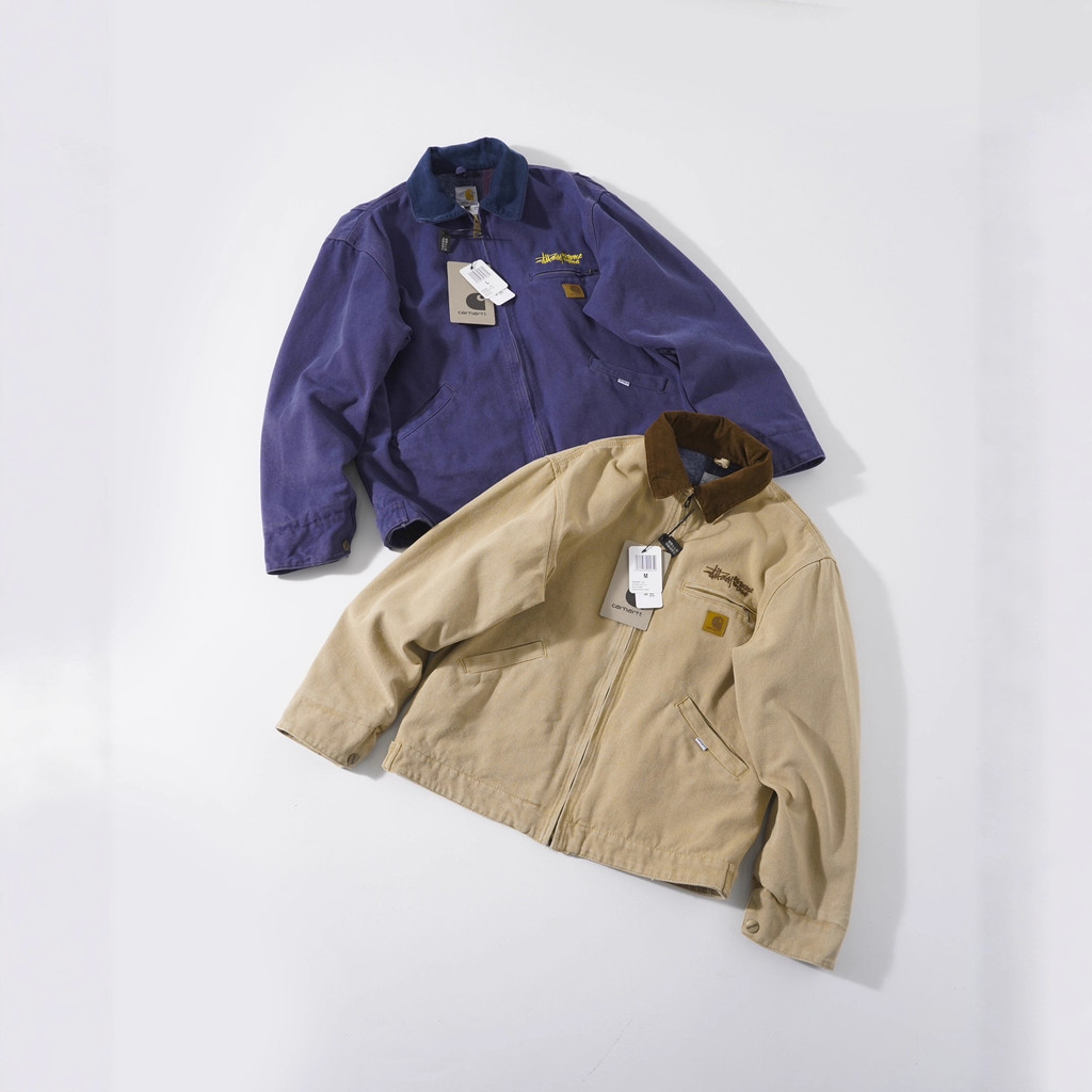 HI4X Car x stu Joint Used Style J97 Washed Jacket Canvas Jacket