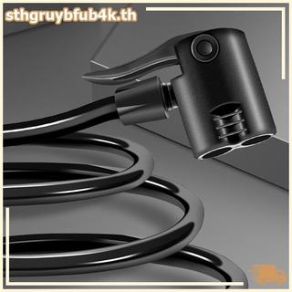 ST 70/80/120 ซม.จักรยาน Air Pump Extension Tube ปั๊มจักรยานท่อ Air Pump Connector จักรยานปั๊มลมยาง Inflator หัวฉีดอุปกรณ์เสริม TH