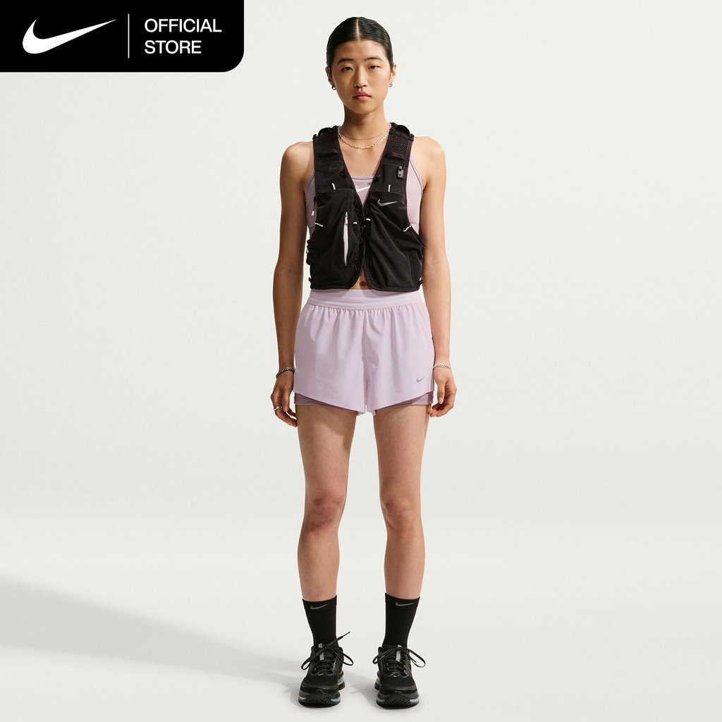 NIKE شورت جري نسائي Swift ‏2 في 1 — ليلكي — صورة 5
