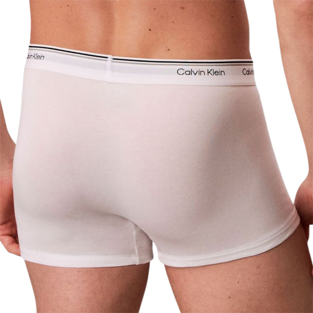 كالفن كلاين 3 بوكسرات Balance Cotton ـ رجالي أبيض — صورة 4