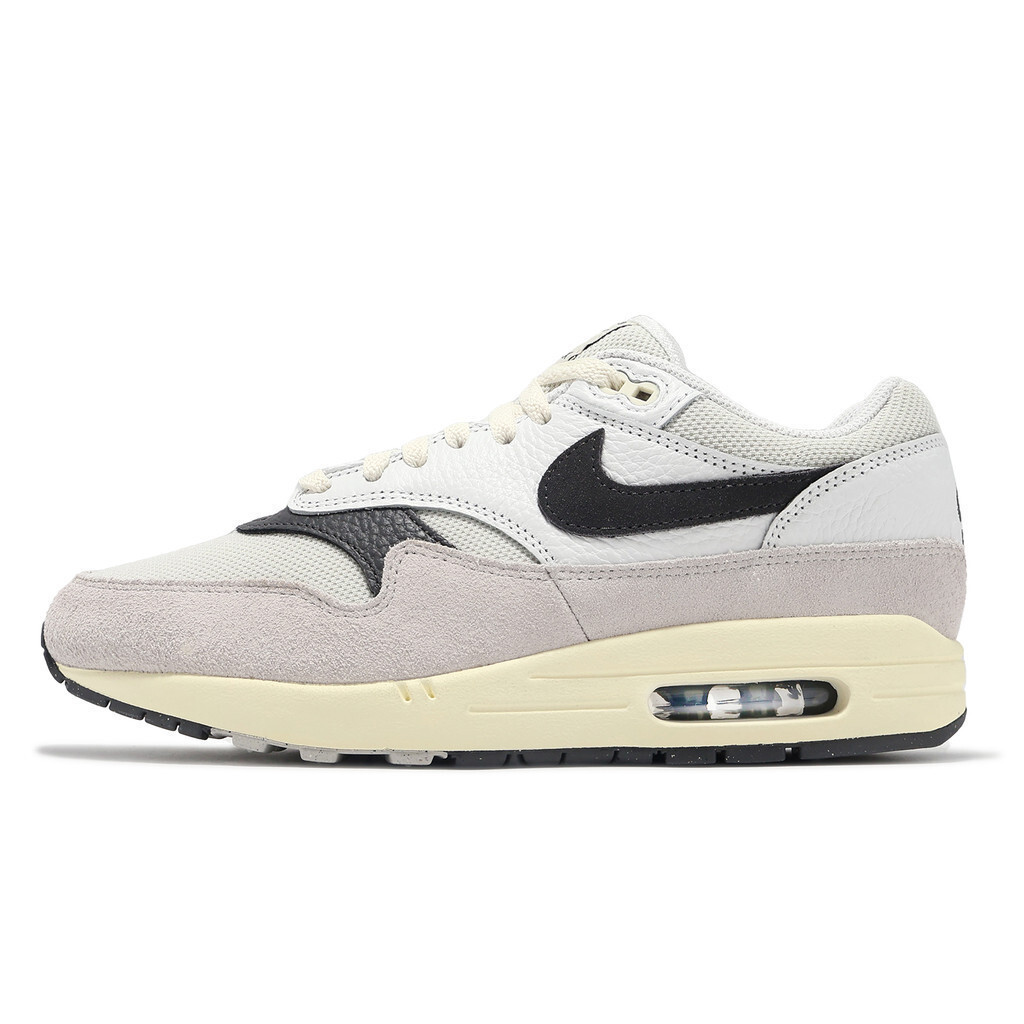 Air Max 1 รองเท้าผ้าใบระบายอากาศผู้ชายแฟชั่นน้ําหนักเบากันลื่นทนต่อการสึกหรอเพิ่มความสูง HJ3498-007 