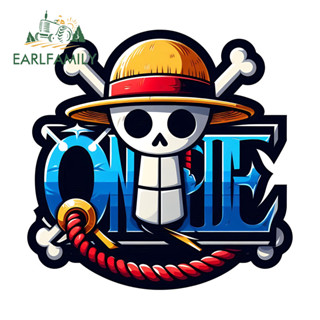 EARLFAMILY One Piece โลโก้รถสติกเกอร์กันน้ํา Occlusion Scrat…