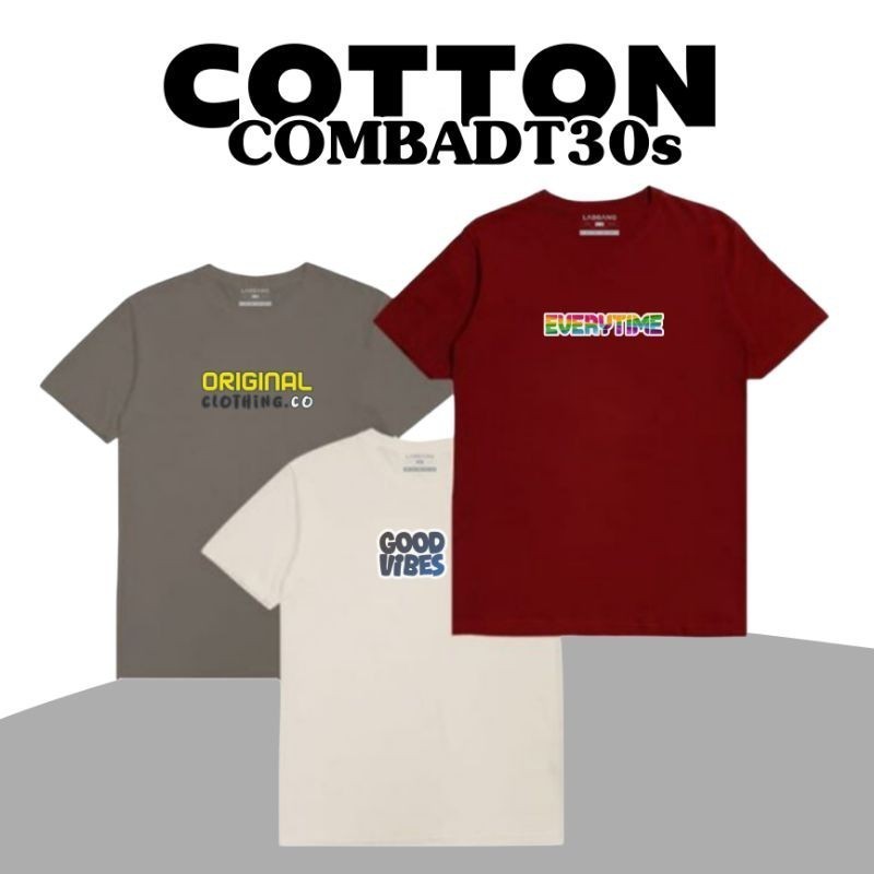 NEHA FASHION [PREMIUM] เสื้อยืดผ้าฝ้าย Combed 30s สําหรับผู้ชายและผู้หญิง Size S - XXXL