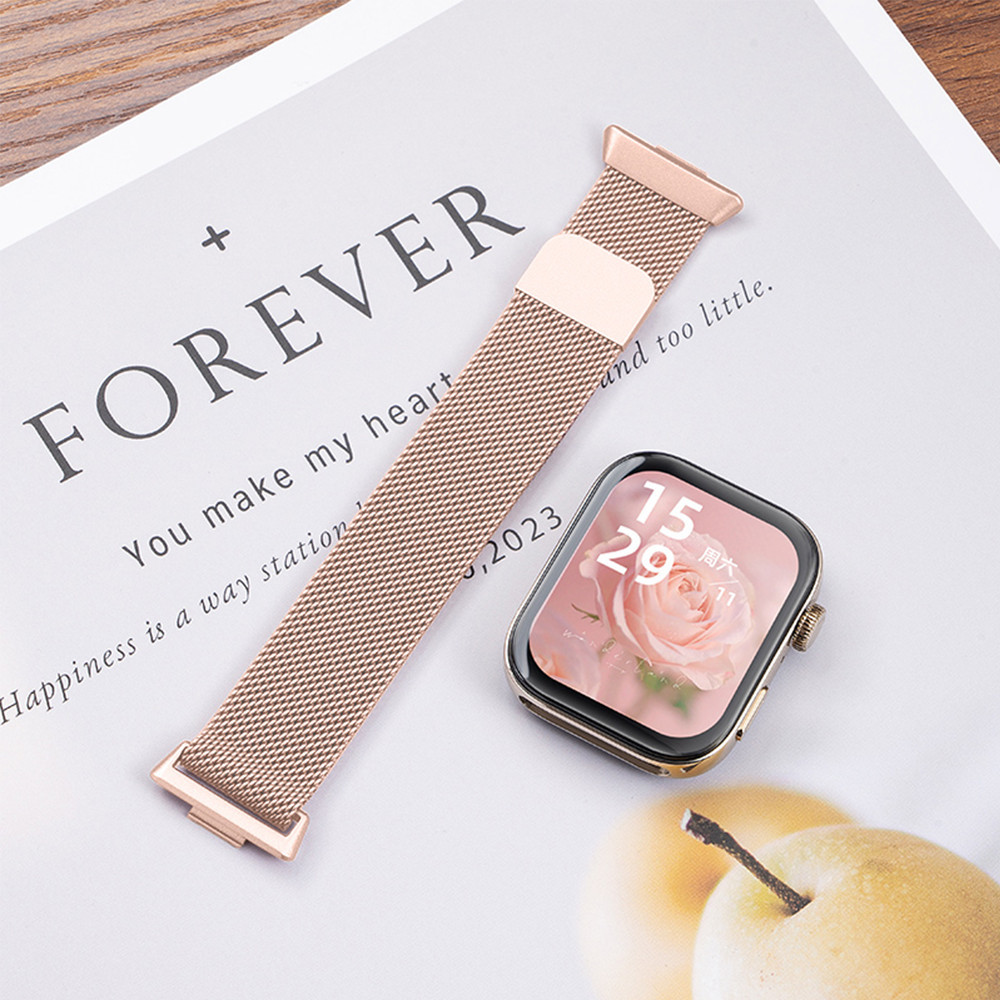 สายรัดสแตนเลส for Huawei Watch Fit 5 4 3 / 5 Pro / 4 Pro Milanese Loop โลหะเปลี่ยนสร้อยข้อมือสายรัดข้อมืออุปกรณ์เสริม รูปที่ 5
