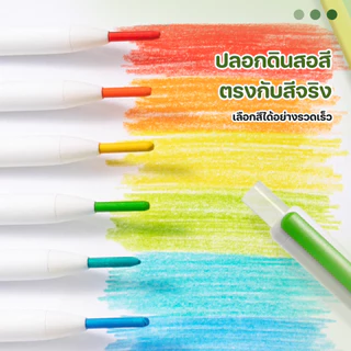 ohayo สีไม้ สามารถลบได้ ดินสอสี สีเทียน ดินสอสีศิลปะ erasable colour pencil 12 สี / 24 สี / 36 สี / 48 สี อุปกรณ์วาดรูป