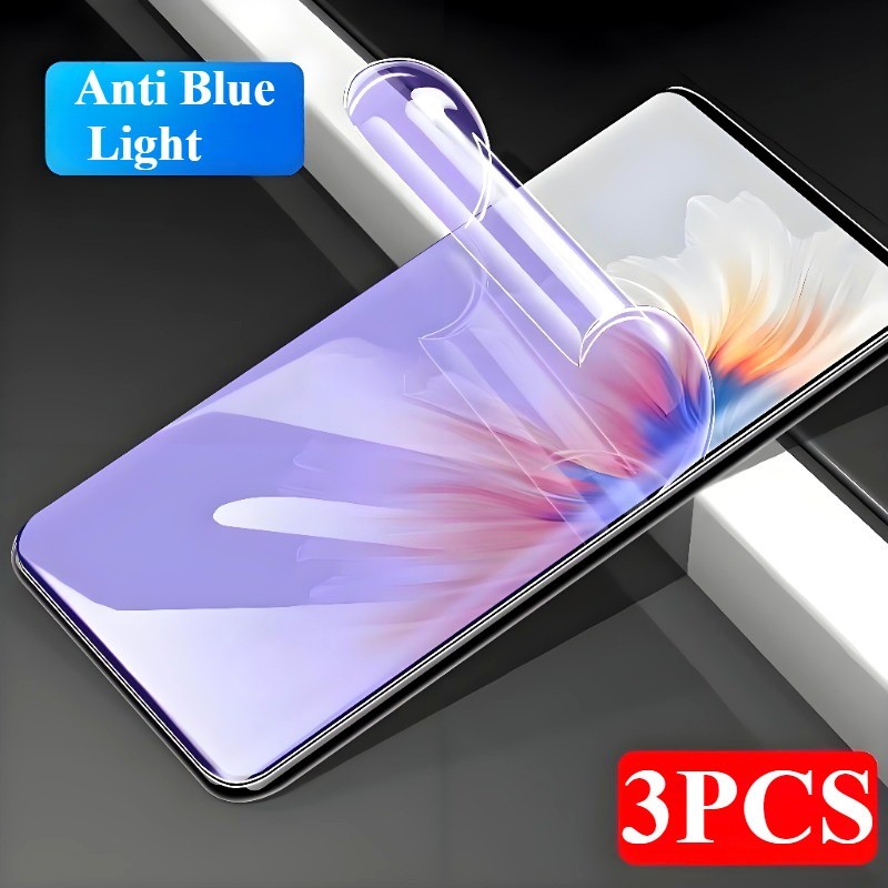 3 ชิ้น Anti Blue Light Hydrogel ป้องกันหน้าจอสําหรับ vivo T4x T4R T4 T3x T3 Ultra Pro Lite 5G HD Cle