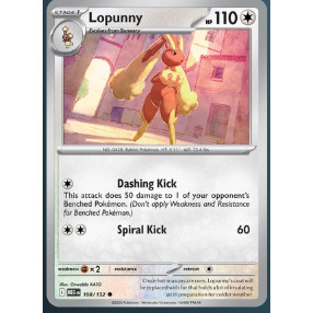 [การ์ดโปเกมอน TCG] Lopunny - 108/132 - ทั่วไป