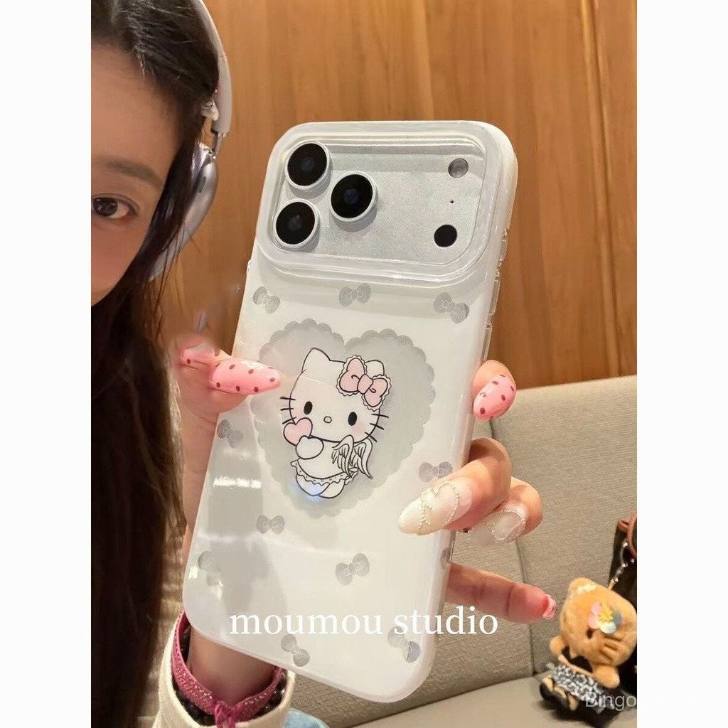 เคสโทรศัพท์เหมาะสําหรับiPhone 7 8 X XS XR XSMAX 11 12 13 14 15 16 17 Pro max Plus Air Love KT Catกันกระแทกกันกระแทกเคสรวมทุกอย่างBNJ2