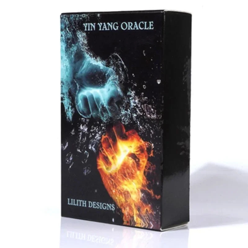 1 ชิ้น Yin-yang Oracle การ์ด Yin Yang Tarot การมองเห็นภาษาอังกฤษ Divination Edition Borad เล่นเกม