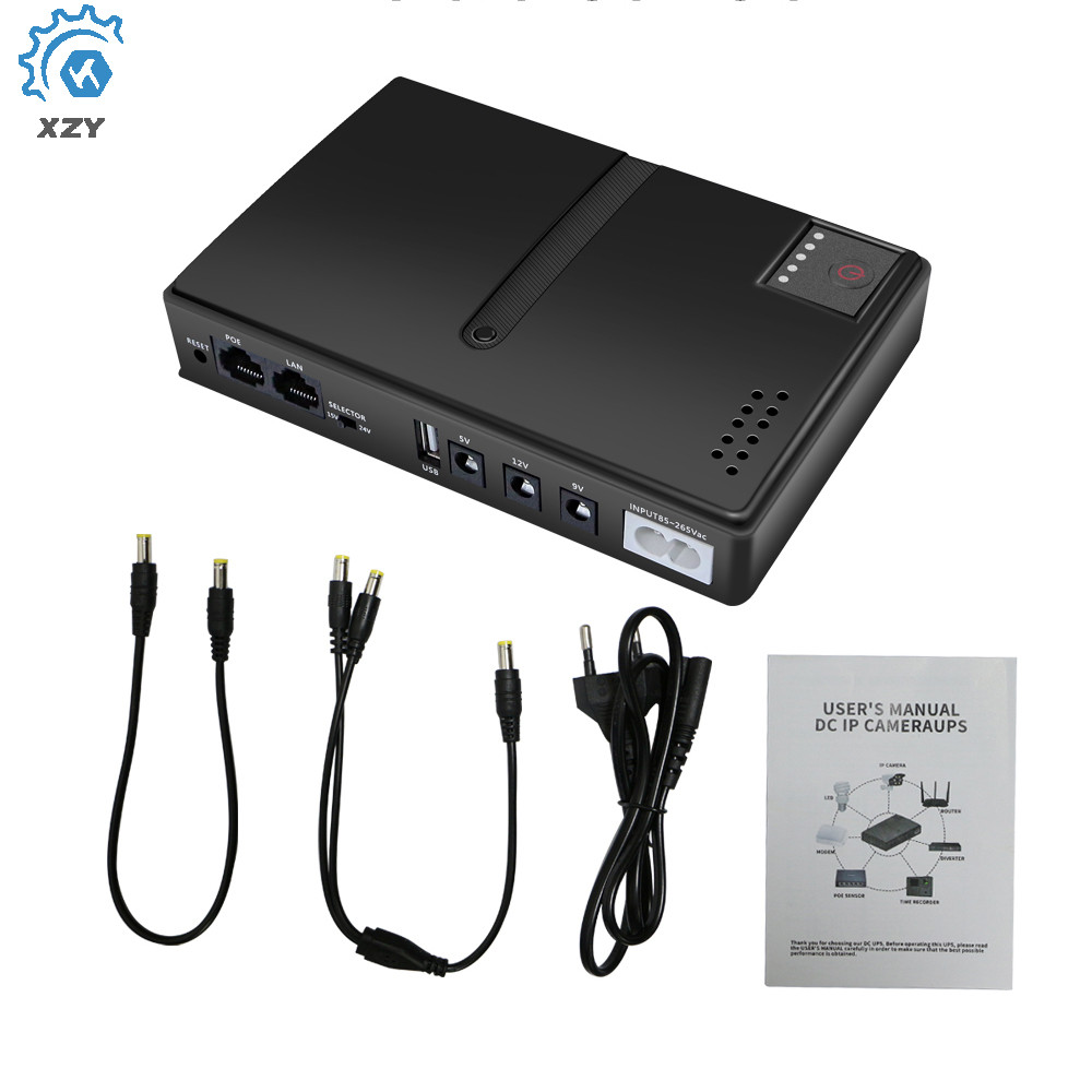 1036P เราเตอร์ 5V 9V 12V การตรวจสอบแมวออปติคอลสํารองมือถือแหล่งจ่ายไฟอย่างต่อเนื่องโทรศัพท์มือถือ DC