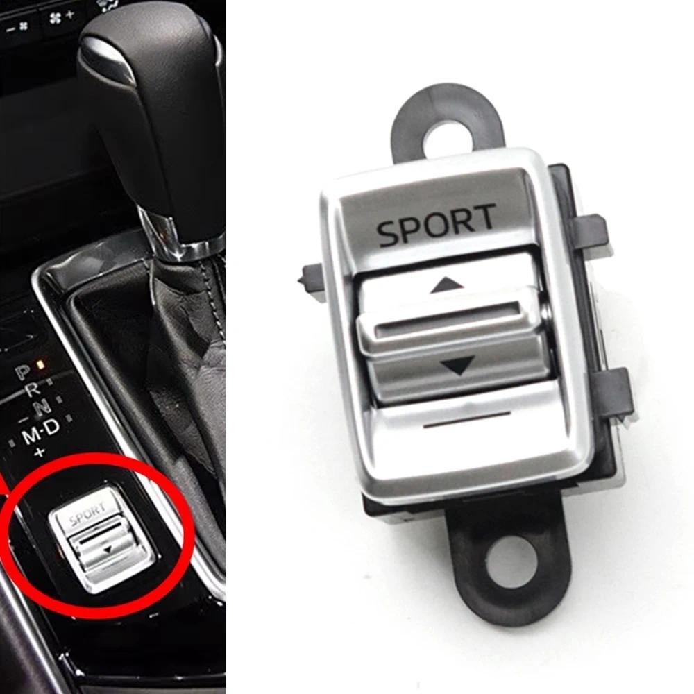 LHD เกียร์รถ Shifter Pannel ปุ่มกีฬาคอนโซลกลางไดรฟ์โหมดสวิทช์ควบคุมสําหรับ Mazda 3 6 CX-5 CX-3 CX-9 
