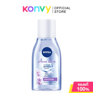 NIVEA Acne Care Make Up Clear Micellar Water 125ml คลีนซิ่งสำหรับผิวมันและมีปัญหาสิว.