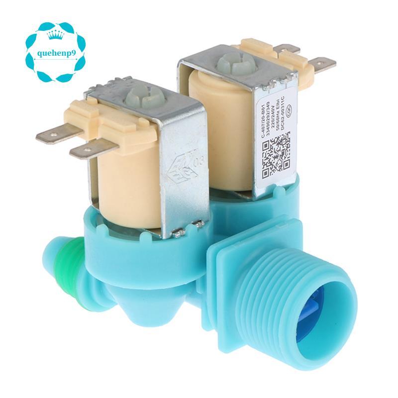 [Fast Q9]1PCS C-225/19-A01 วาล์วน้ําเข้า Dc62-00311C เครื่องซักผ้าพอร์ตคู่วาล์วน้ําเข้า 220/240V