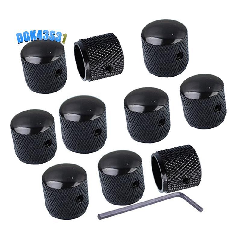 dgk43s31 กีตาร์ไฟฟ้าโลหะ Volume Knob Volume Knob Iron Knob with Hole Volume Knob Switch Cap