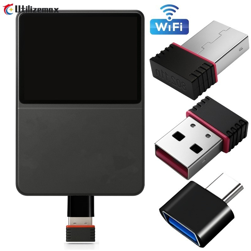 สําหรับ R36S เกมคอนโซลเครือข่าย WiFi RTL8188FTV USB Dongles ประเภท C OTG USB Adaptor สําหรับ R36S/R3