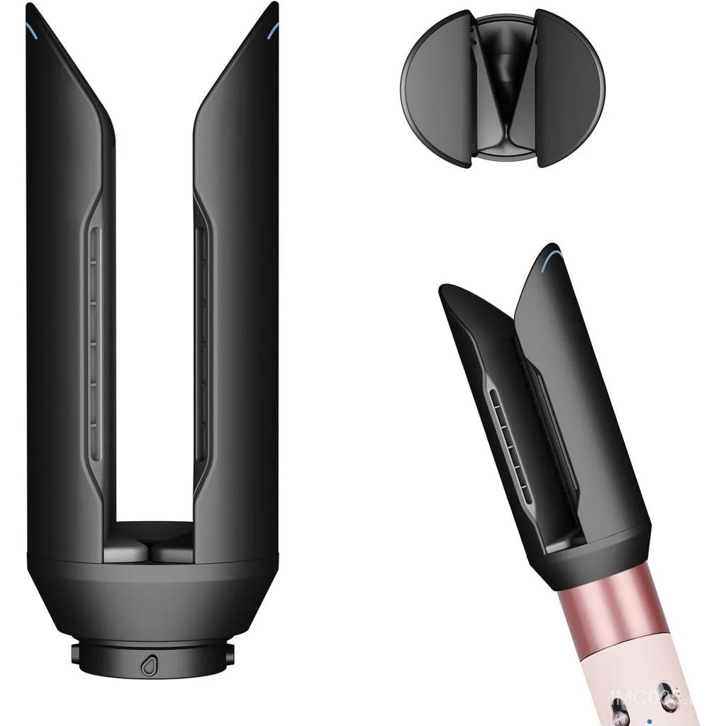 อัพเกรดเครื่องหนีบผมสิ่งที่แนบมาสําหรับ Dyson Airwrap HS01 HS05 HS08, Gentle Airflow Smooth หัวฉีดสําหรับ Air wrap จาก Curly Coliy เปียกตรง Smooth Sleek Shiny Hair