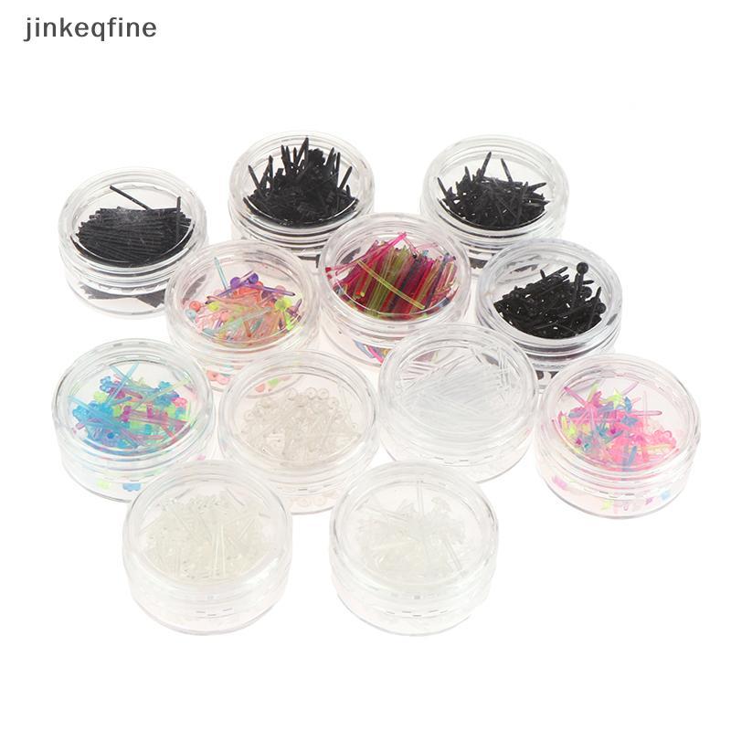 KTH ชุดต่างหูสตั๊ดพลาสติก 60 หรือ 200 ชิ้น หลากสีสัน ปลอดภัยจากอาการแพ้ และลดโอกาสเกิดการบล็อก - รูปที่ 4